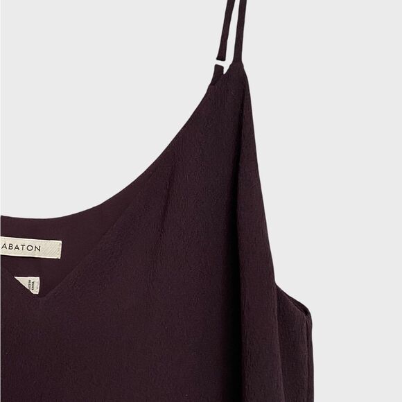 Aritzia Babaton Everly Camisole Size S Plum Purple V-Neck Spaghetti Strap Fairy - Picture 6 of 16